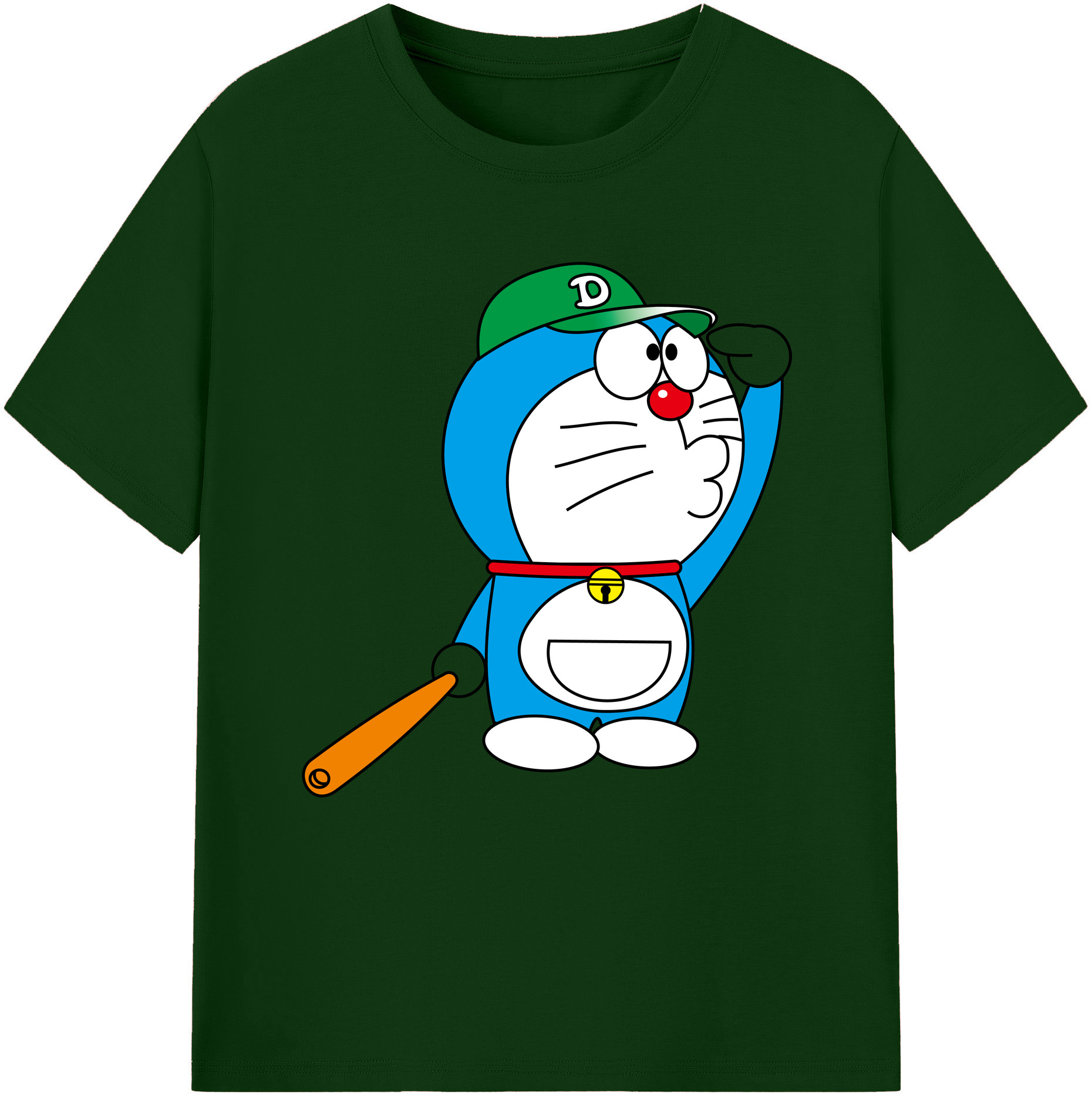 （画像用） ドラえもん Doraemon 綿100％半袖Tシャツ（フロントプリント）